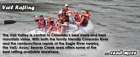 Vail Whitewater Rafting Colorado