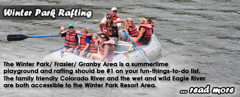 Winter Park Whitewater Rafting Colorado